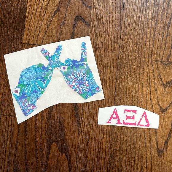 Alpha Xi Delta Stickers - Picture 1 of 3